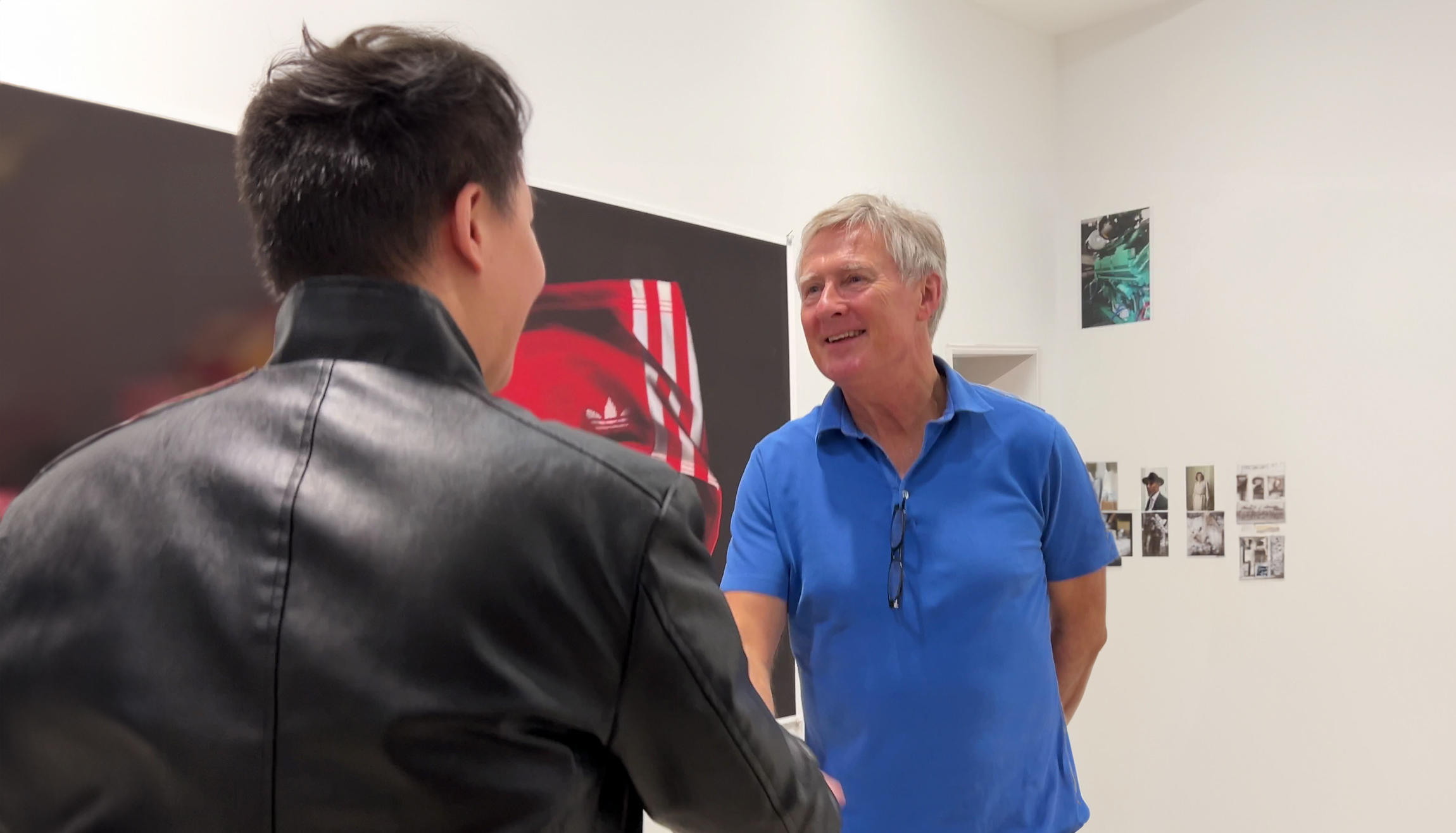 David Zwirner and Michael Andrew Law