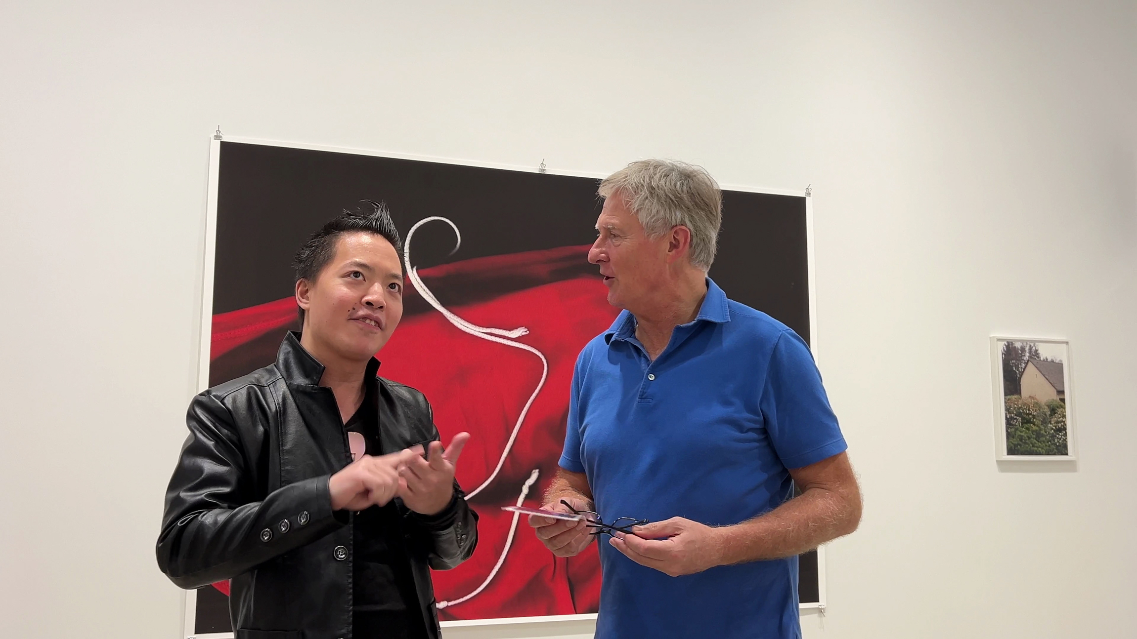 David Zwirner and Michael Andrew Law